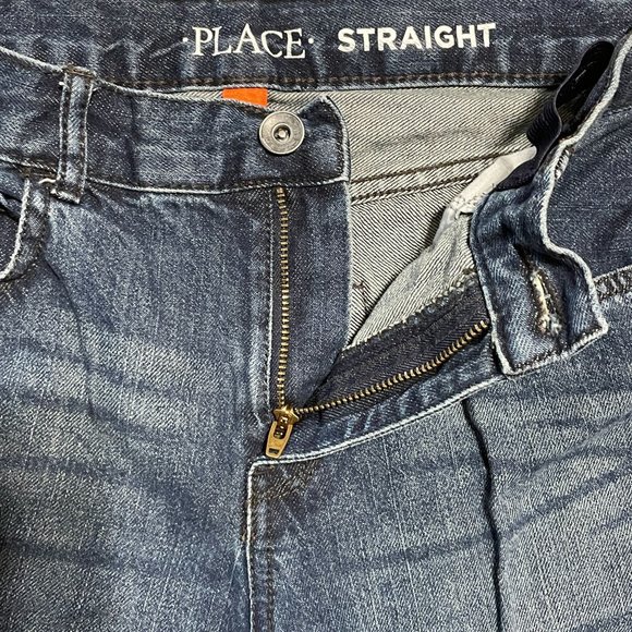 Boys Straight Denim Jeans Size 14 - Picture 7 of 10